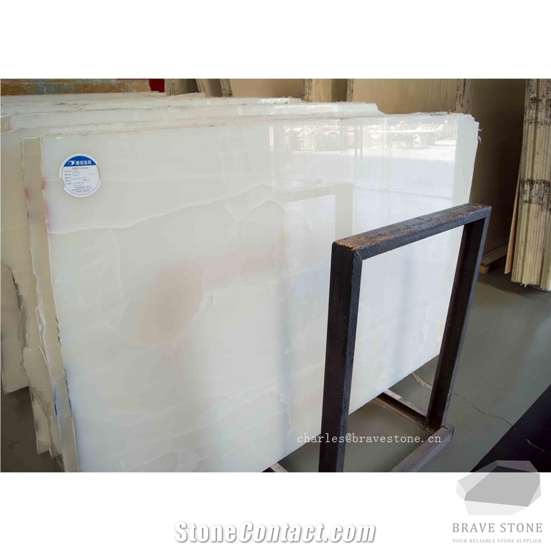 Good Snow White Onyx Block