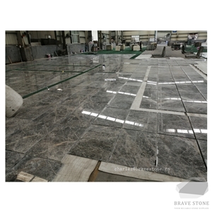 Hermes Grey Marble Slabs Tiles