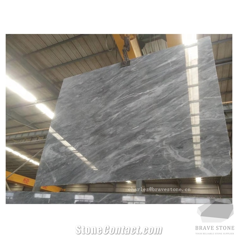 Italia Ionia Grey Marble Slabs and Tiles