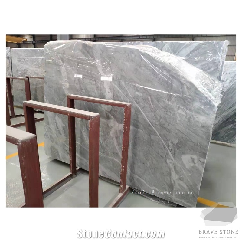 Italia Ionia Grey Marble Slabs and Tiles