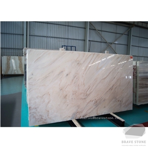 Palissandro White Chiaro Binaco Marble Slab