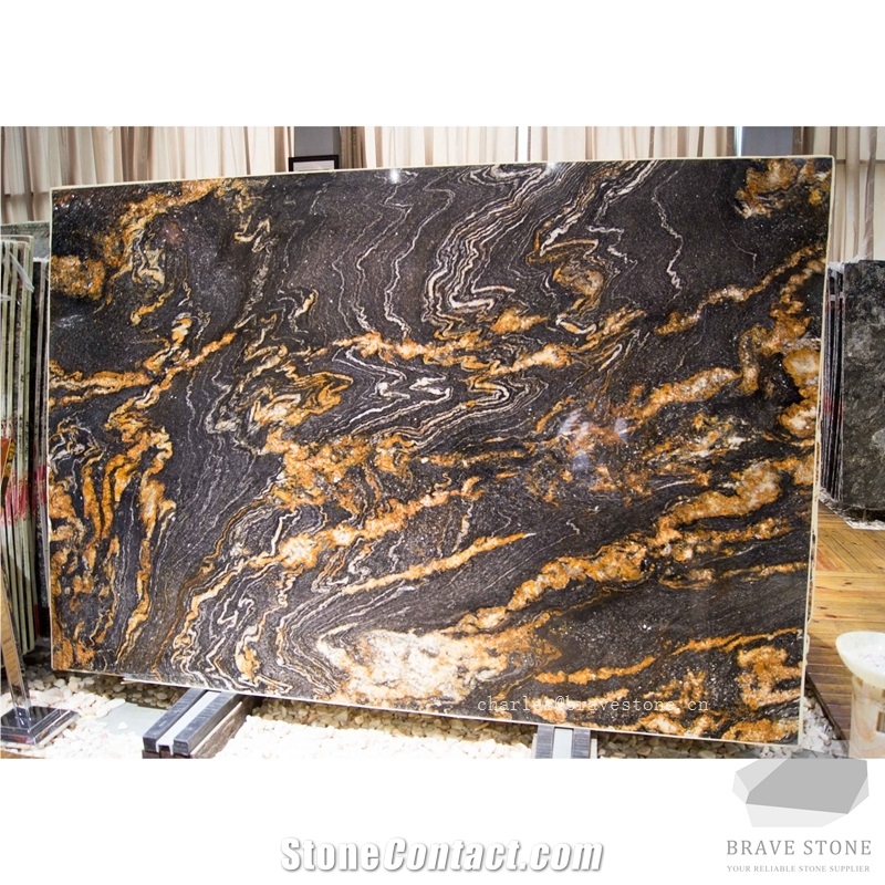 Wholesale Oris Magma Gold Granite Slabs,Tiles