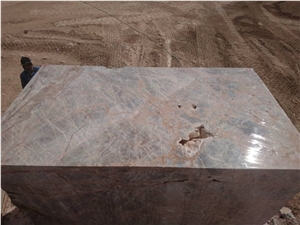 Blue Toranj Marble Block, Iran Blue Marble