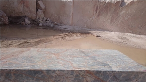 Blue Toranj Marble Block, Iran Blue Marble