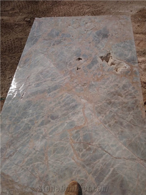 Blue Toranj Marble Block, Iran Blue Marble