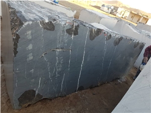 Pietra Gray Marble Block, Iran Grey Marble