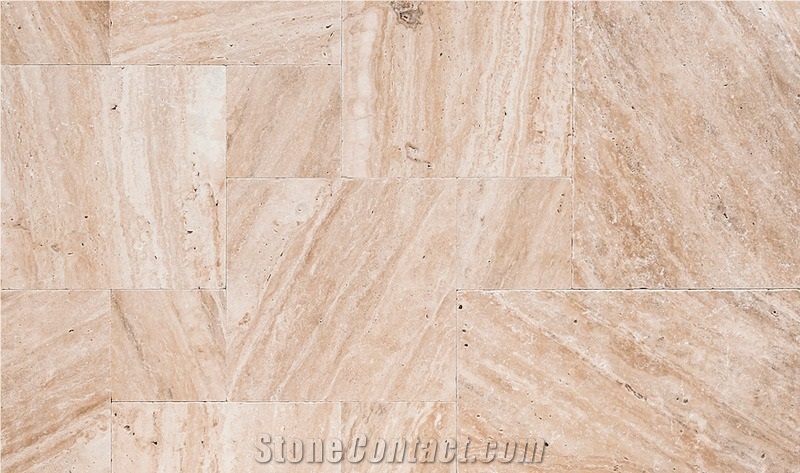Cashew Blend Travertine Pattern