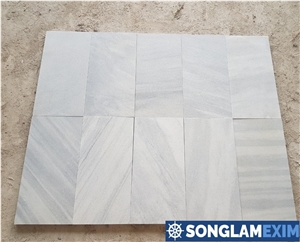 Cloudy Vein Grey Marble Pool Tiles