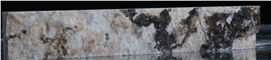 Black and White Tra Onyx Split Face Stone Wall Panel