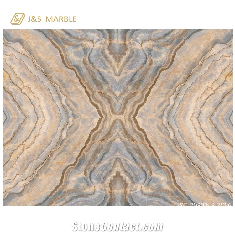 Jade Slab Palissandro Marble Slabs Book Match