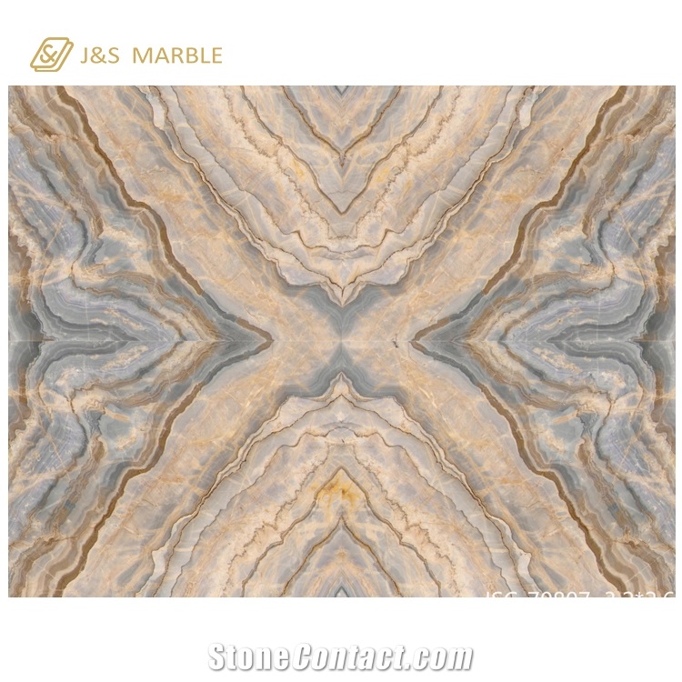 Jade Slab Palissandro Marble Slabs Book Match