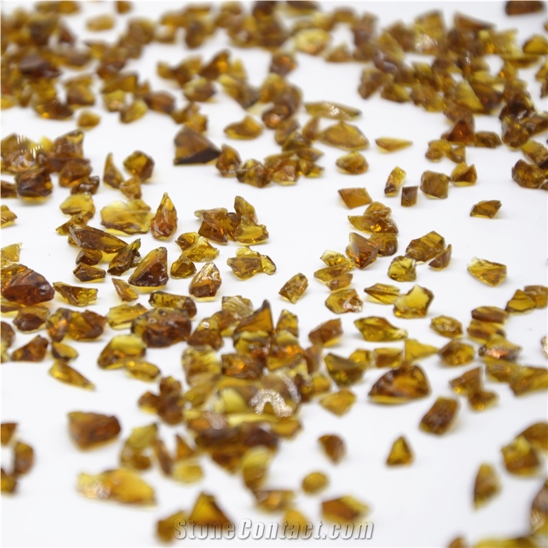 Factory Sale Crushed Glass 1-12mm