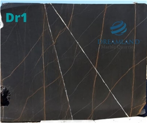 Noir Aziza Black Marble Block, Tunisia Black Marble