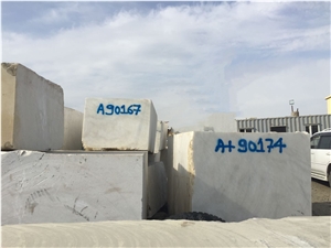 Altai White Marble Block, Mongolia White Marble Altai White Marble Block, Mongolia White Marble