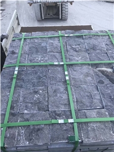 Blue Lime Stone,Mushroom,Natural Split Corner Clad