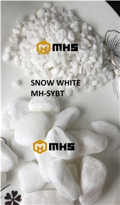 Crystal White Tumbled Pebble Vietnam