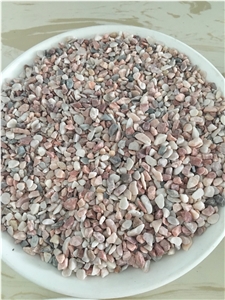 Pink Pebble Stone, Pink Tumbled Pebble