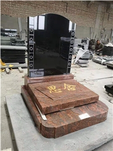 Custom Granite Headstone Tombstone Monument