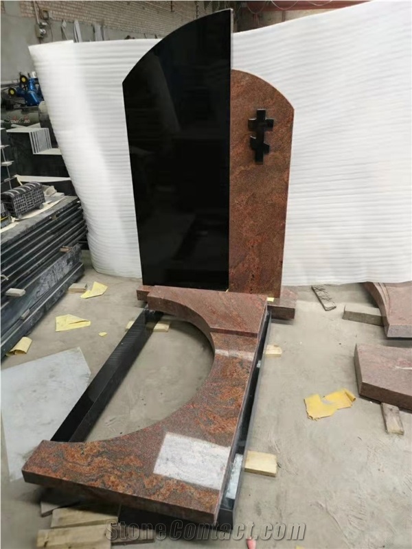 Custom Granite Headstone Tombstone Monument