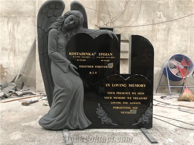Granite Stone Material Gravestone Headstone
