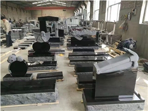 Natural Granite Stone Headstone Monuments