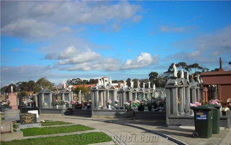 Natural Granite Stone Headstone Monuments