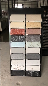 Terrazzo Grey And Pink Color Cement Tiles