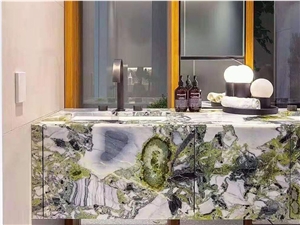 Amazon Green Marble Table Top