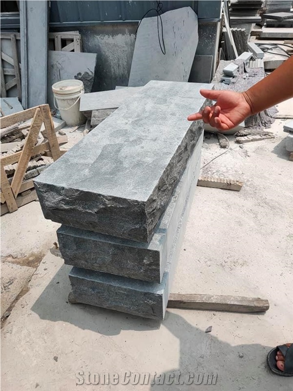 Blue Limestone Kerbstone