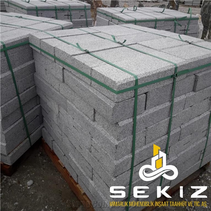 Bergama Grey Granite Kerbstones