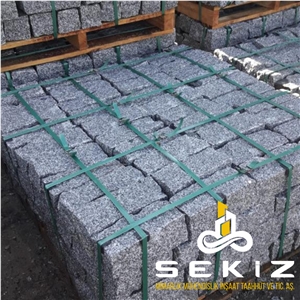 Bergama Grey Granite Kerbstones