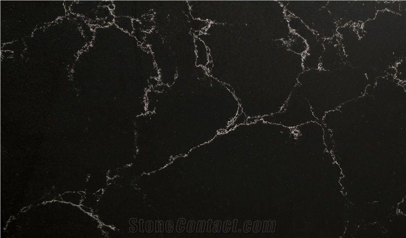 Black Calacatta Quartz Stone