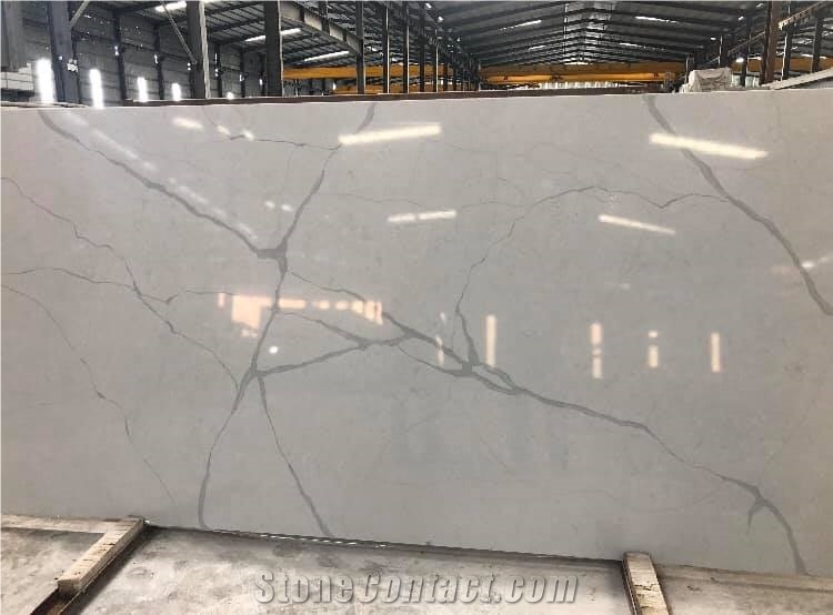 Calacatta Quartz Stone Slab