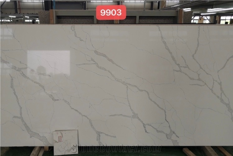 Calacatta Quartz Stone Slabs