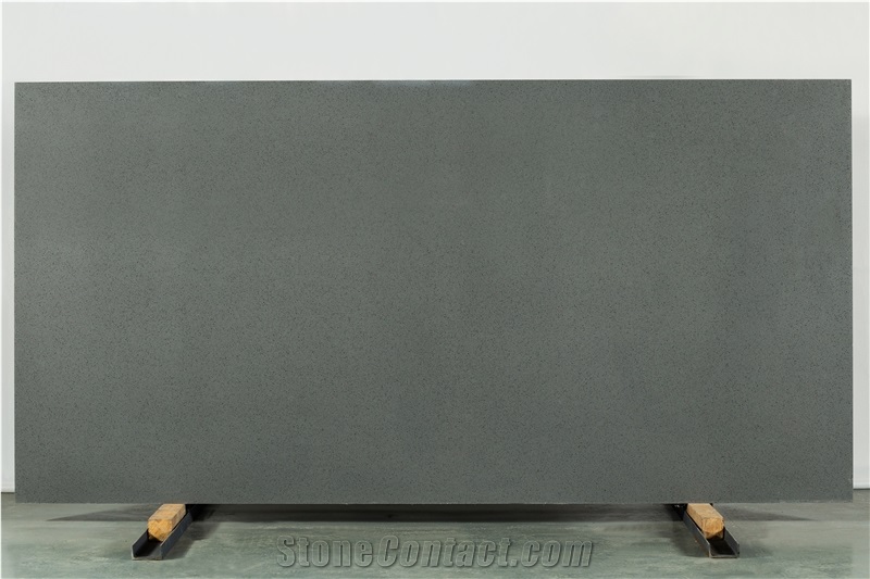 Dark Grey Quartz Slabs