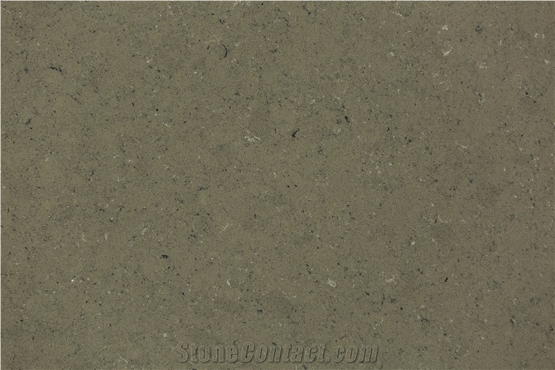 New Beige Color Quartz Stone Slab