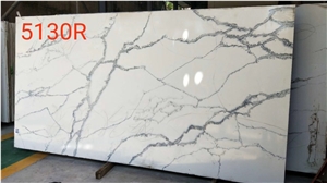 New Calacatta Laza Quartz Stone Slab