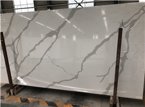 New Calacatta Laza Quartz Stone Slab New Calacatta Laza Quartz Stone Slab