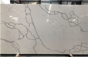 New Calacatta Laza Quartz Stone Slab