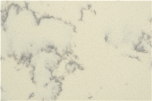 New Ivory White Pattern Quartz Stone Slab New Ivory White Pattern Quartz Stone Slab