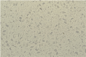 New Monochrome Quartz Stone Slab
