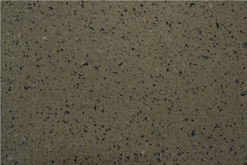 New Monochrome Quartz Stone Slab