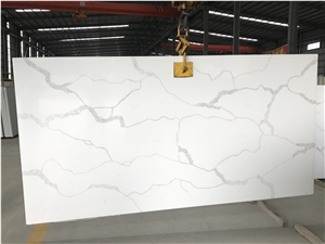 New Slabs Calacatta Quartz Fish Belly Laza