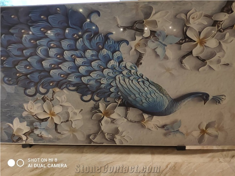 Peacock Artificial Quartz Stone Slabs