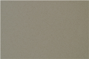 Pure Beige White Color Quartz Stone Slab