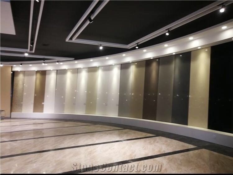 Pure Bordeaux Quartz Stone Slab