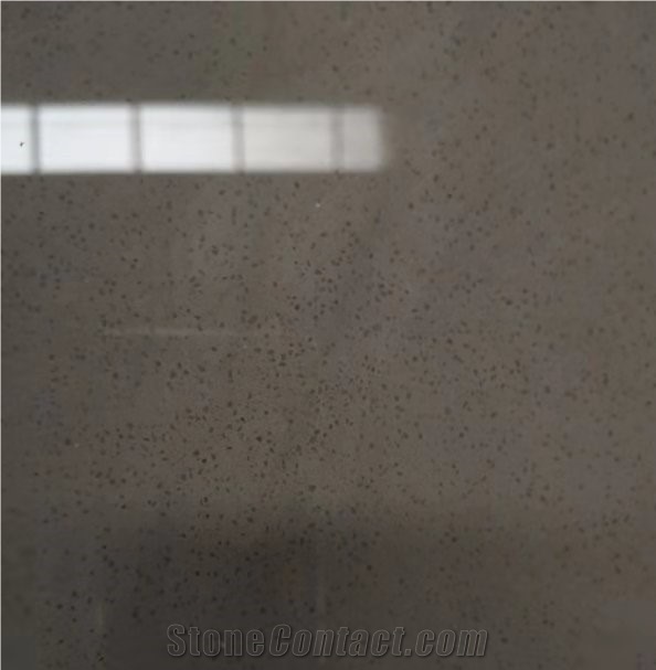 Pure Brown Quartz Stone Slab