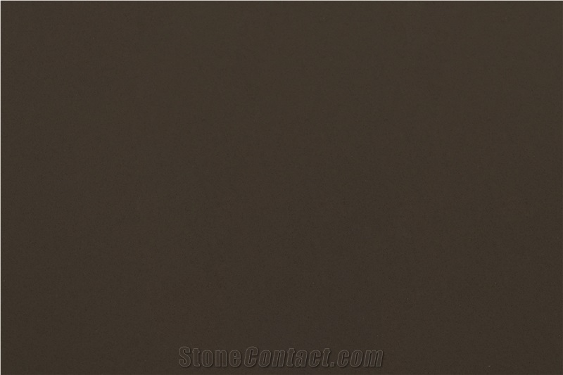 Pure Dark Grey Color Quartz Stone Slab