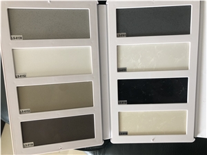 Samples Monochrome Artificial Quartz Slab Samples Monochrome Artificial Quartz Slab