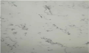 Small Pattern Calacatta Quartz Slabs